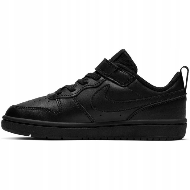 Nike Court Borough Low 2 (Psv)  Bq5451 001-but skierowany w lewo