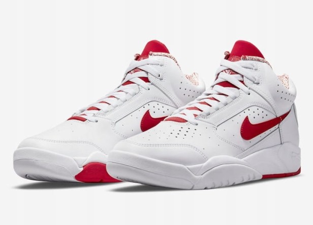 Nike Air Flight Lite Mid Dj2518 101-buty widok z boku