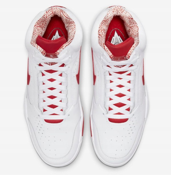 Nike Air Flight Lite Mid Dj2518 101-buty widok z góry