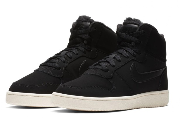 Nike Wmns Ebernon Mid Se Av2478 001-buty widok z boku