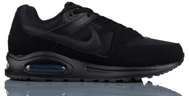 Nike Air Max Command Całe Czarne 629993 020-but skierowany w prawo