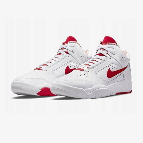 Nike Air Flight Lite Mid Dj2518 101-buty widok z boku