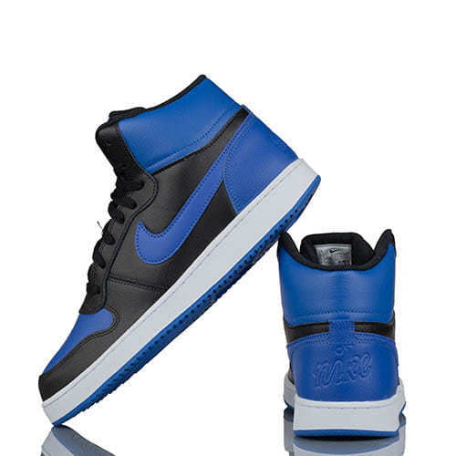 Nike Ebernon Mid Wysokie Aq1773 001-buty widok lewo/tył