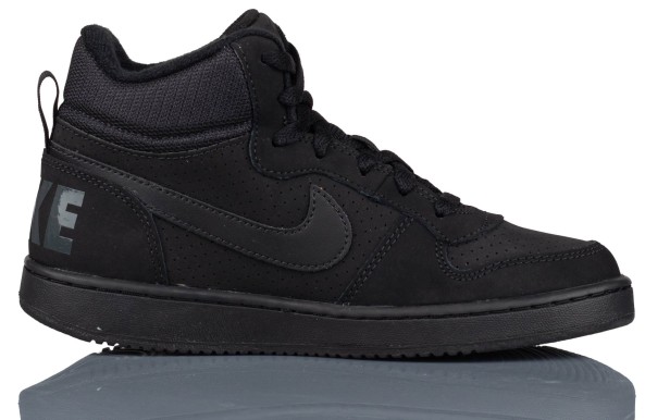 Nike Court Borough Mid (Gs) 839977 001-but skierowany w prawo