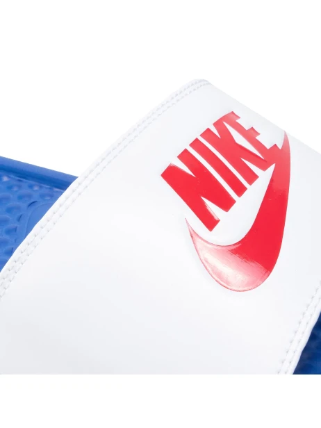 Nike Benassi Jdi 343880 410-klapek zbliżenie z przodu