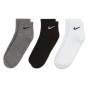 Nike Everyday Cotton Cushioned Ankle Sx7667 964 3-pack-skarpetki widok z boku