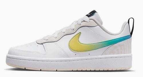 Nike Court Borough Low 2 Se (Gs) Fj7692 191-but skierowany w lewo