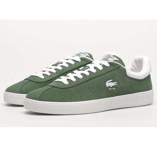 Lacoste Baseshot 223 1 Sma Zielone-buty widok z boku