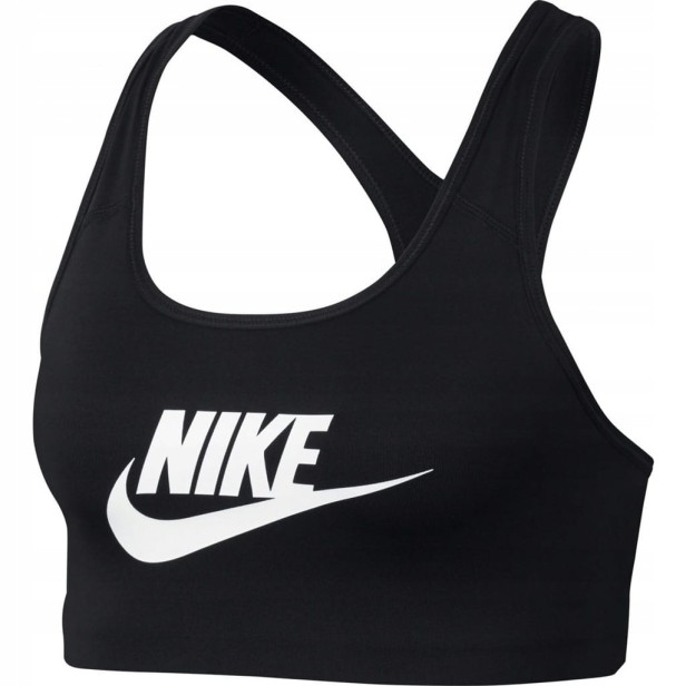 Nike Bra Swoosh Futura 899370 010-stanik widok z boku