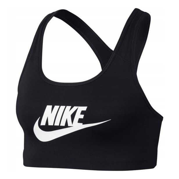Nike Bra Swoosh Futura 899370 010-stanik widok z boku