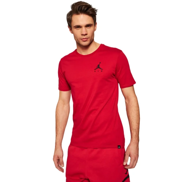 Nike Mj Jumpman Air Embroidered Tee Ah5296 687-koszulka widok przód