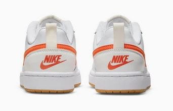 Nike Court Borough Low 2 (Gs) Bq5448 114-buty widok z tyłu