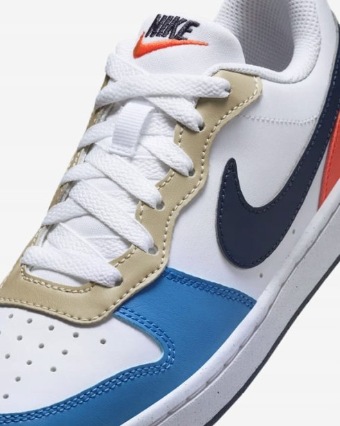 Nike Court Borough Low Recraft (Gs) Dv5456 124-but zbliżenie z przodu