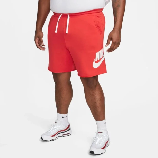 Nike M Nk Club Alumni Hbr Ft Short Dx0502 657-spodenki widok z boku