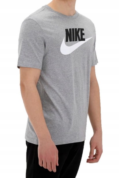 Nike M Nsw Tee Icon Swoosh Dx1985 063-koszulka widok z boku