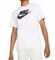 Nike Tee Icon Swoosh Dx1985 100-koszulka widok na modelu