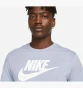 Nike M Nsw Tee Icon Swoosh Dx1985 548-koszulka zbliżenie przód