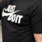Nike M Nsw Tee New Just Do It Swoosh Dx1989 010-koszulka widok nadruk