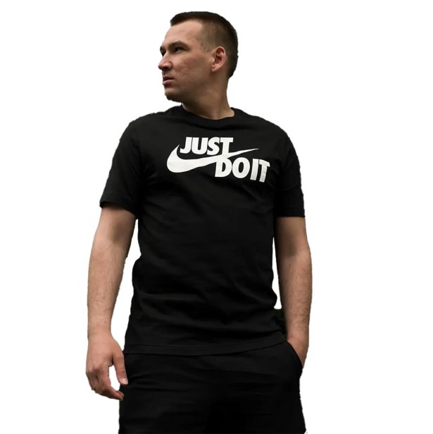 Nike M Nsw Tee New Just Do It Swoosh Dx1989 010-koszulka widok przód