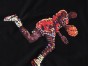 Nike Jordan Flight Essentials Tee Legend-koszulka zbliżenie nadruk