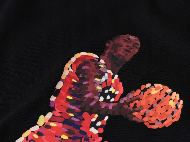 Nike Jordan Flight Essentials Tee Legend-koszulka zbliżenie nadruk