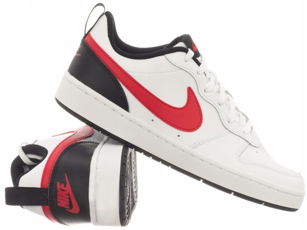 Nike Court Borough Low 2 (Gs) Bq5448 110-buty widok z prawej