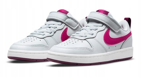 Nike Court Borough Low 2 (Psv) Bq5451 015-buty widok z boku