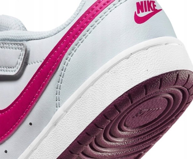 Nike Court Borough Low 2 (Psv) Bq5451 015-but zbliżenie z tyłu