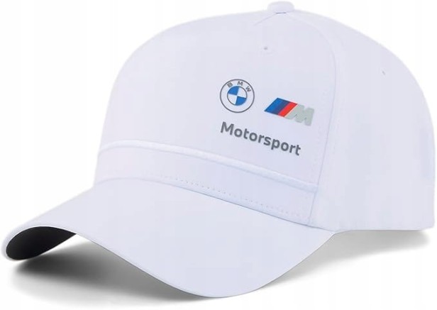 Czapka z daszkiem Puma Bmw Mms Bb Cap White 024477 02- widok z przodu