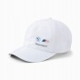 Bmw Mms Heritage Bb Cap White 024479 02- widok z przodu czapeczka biała