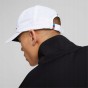 Bmw Mms Heritage Bb Cap White 024479 02- na głowie widok profil z tyłu
