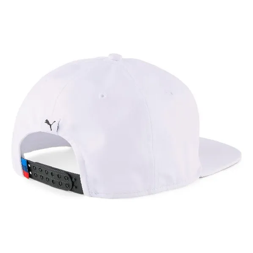 Puma Bmw Mms Fb Cap White 024480 02- zapięcie z tyłu  profil bokiem z tułu