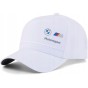 Puma Bmw Mms Bb Cap White 024477 02-czapeczka widok z przodu biała