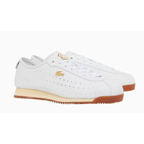 Buty męskie Lacoste zielone z białą podeszwą na wiosnę 2026