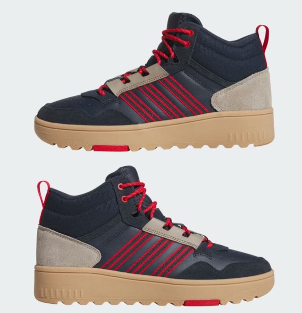 Adidas Hoops 4.0 Mid Winterized Jr6705-buty widok lewo/prawo
