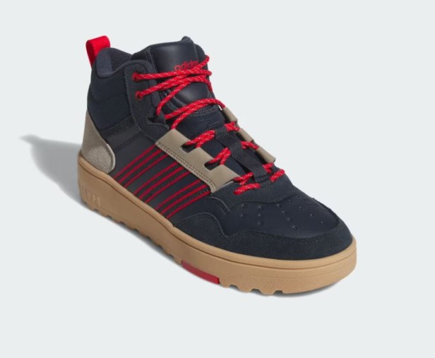 Adidas Hoops 4.0 Mid Winterized Jr6705-but widok z przodu