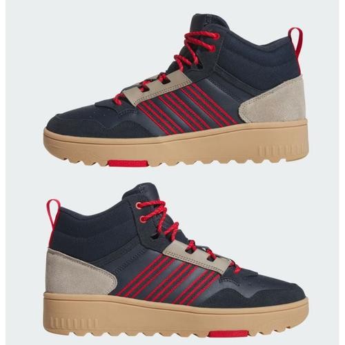 Adidas Hoops 4.0 Mid Winterized Jr6705-buty widok lewo/prawo