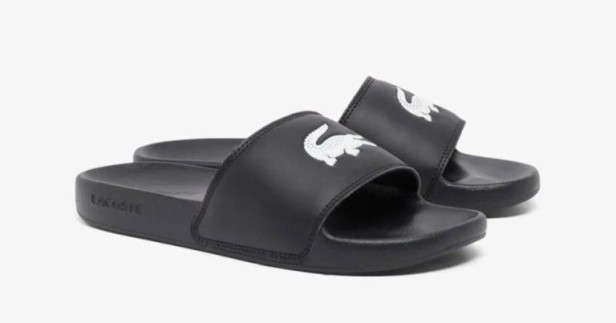 Lacoste Serve Slide 0.0 1251 Cfa 749cfa0042312-klapki widok z boku