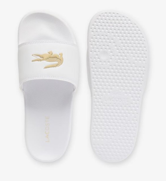 Lacoste Serve Slide 0.0 126 1 Cfa 751cfa0003alm-klapki widok góra/podeszwa